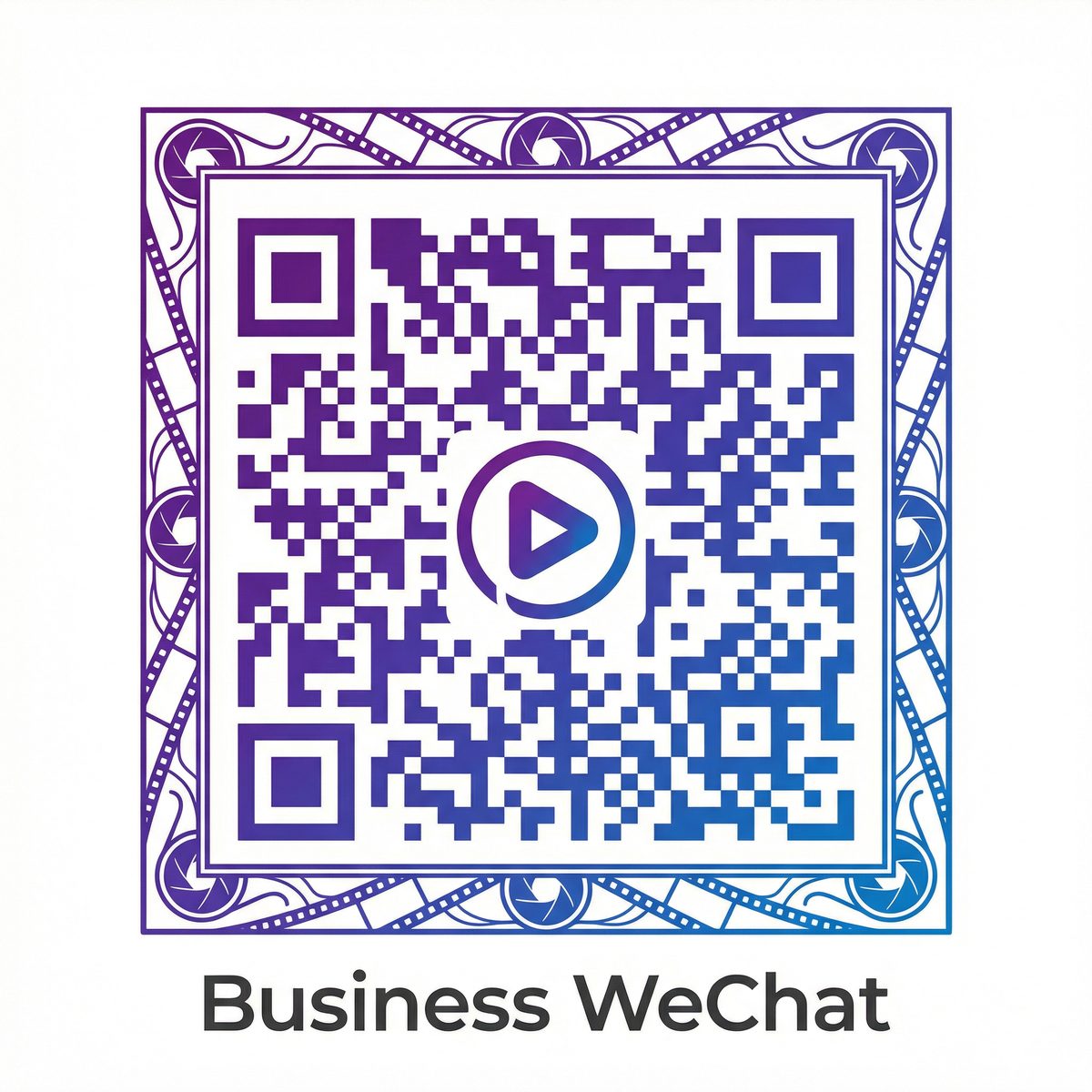 抖音风商务二维码