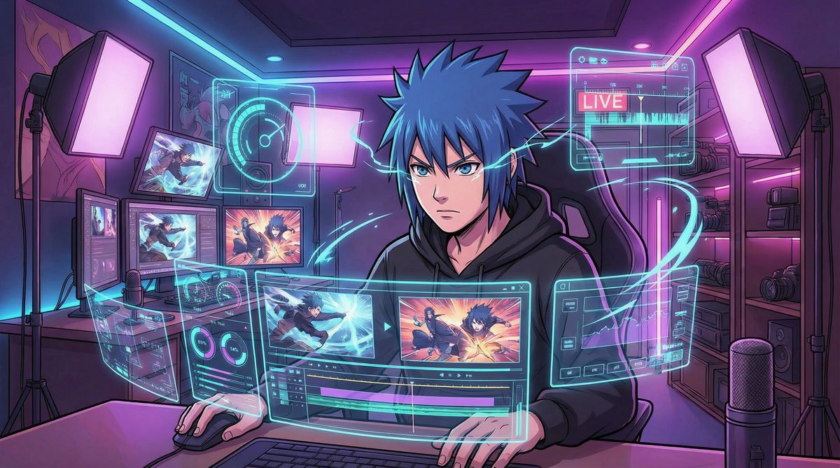 抖音风专业视频剪辑工作室幕后花絮