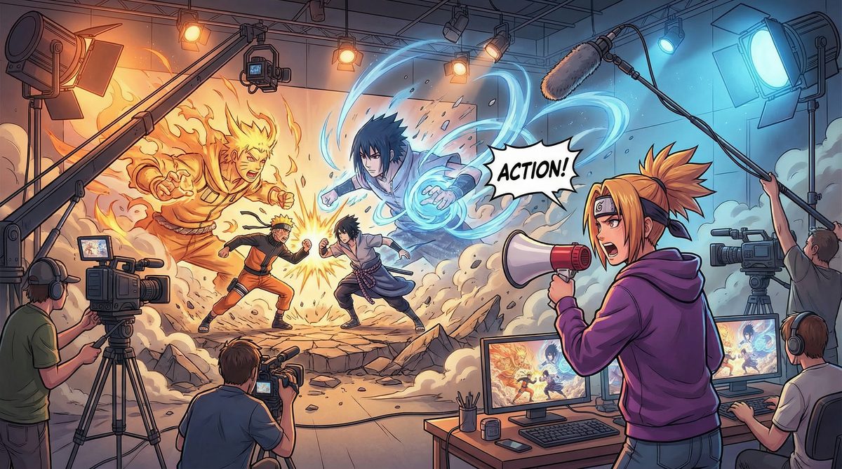 抖音风影视拍摄幕后视频